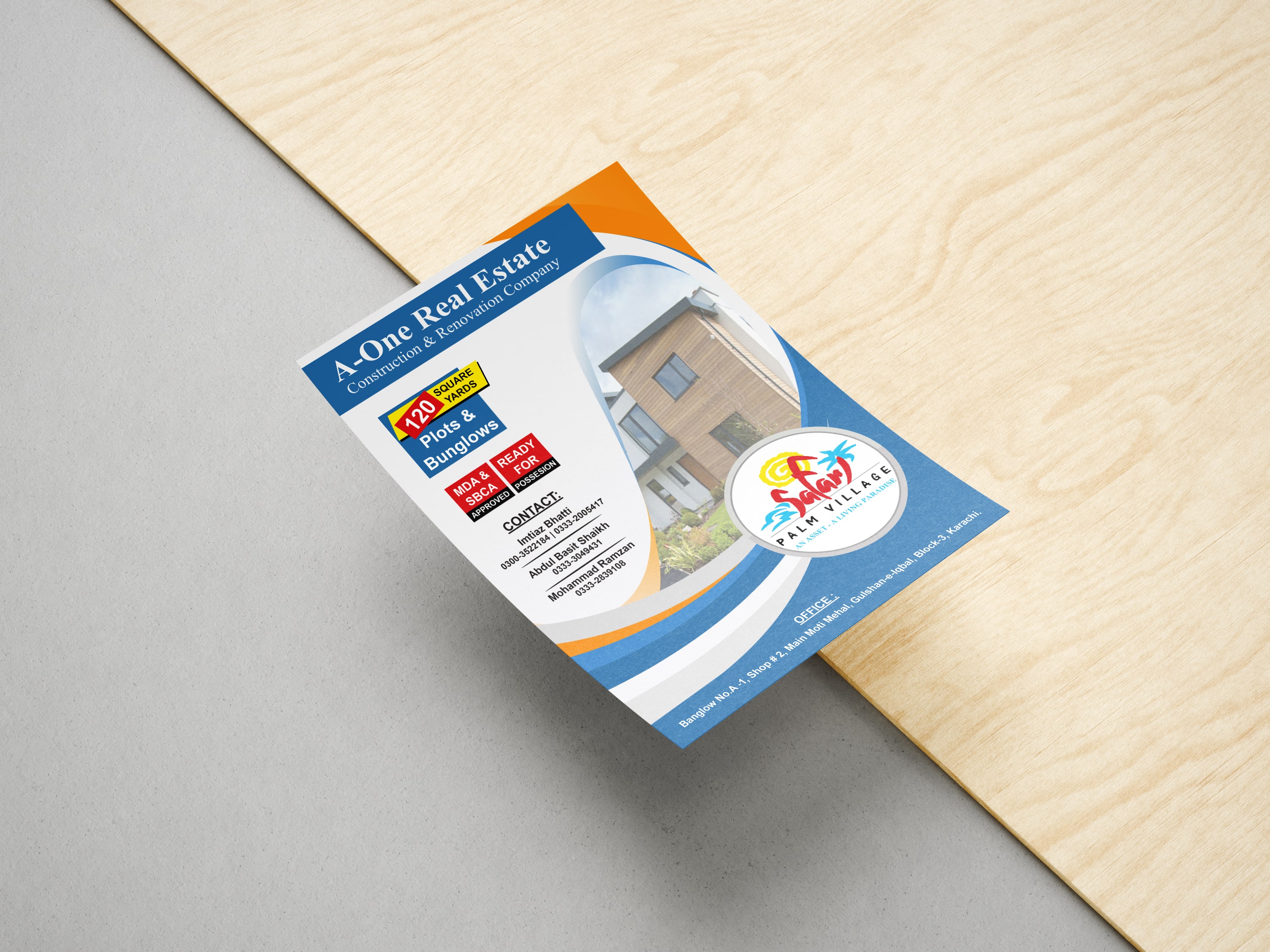 A5 Flyer Catalog Design for Business Promotion in Detroit ,MI