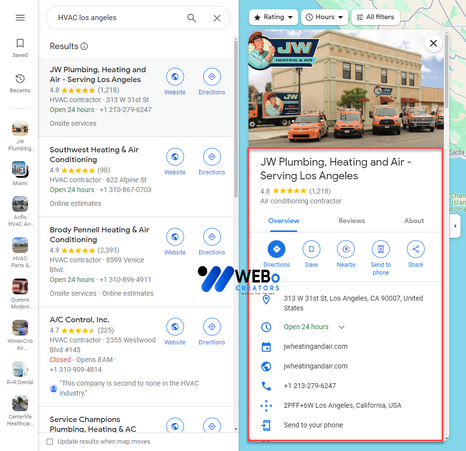 Yelp map listing services in Detroit ,MI for local business visibility and customer discovery