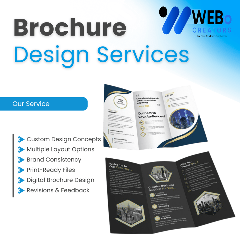 Brochure Design Service in Detroit ,MI - Custom Brochures For Marketing