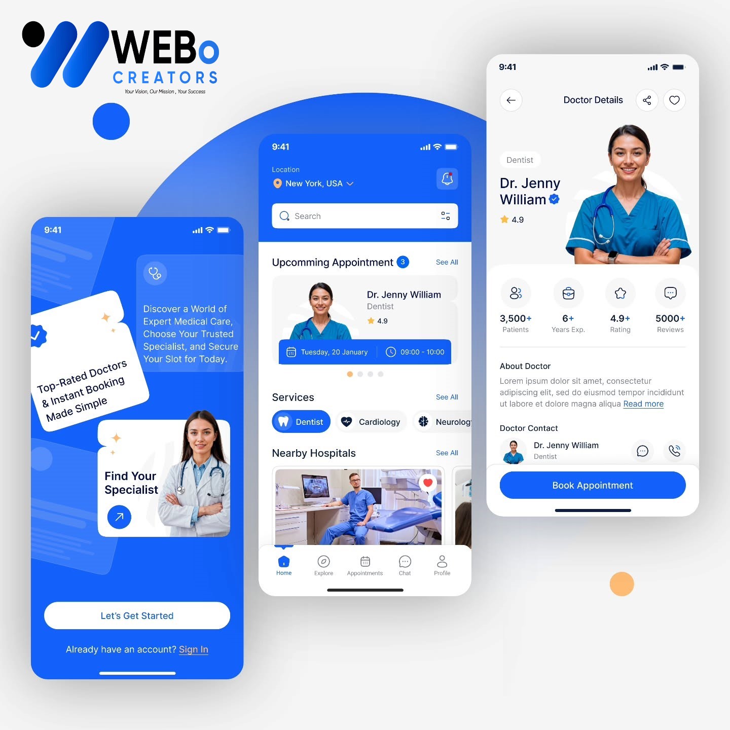 iOS App UI/UX Design | Custom iPhone & iPad Interface Design Detroit ,MI 2026 - Mobile App Design