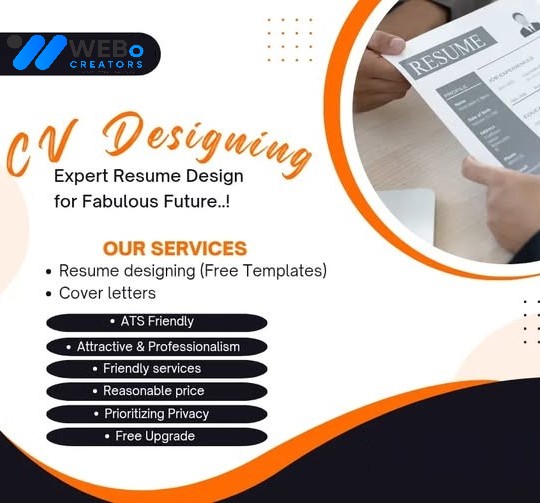Resume and CV Design Services | Modern curriculum vitae in Detroit ,MI